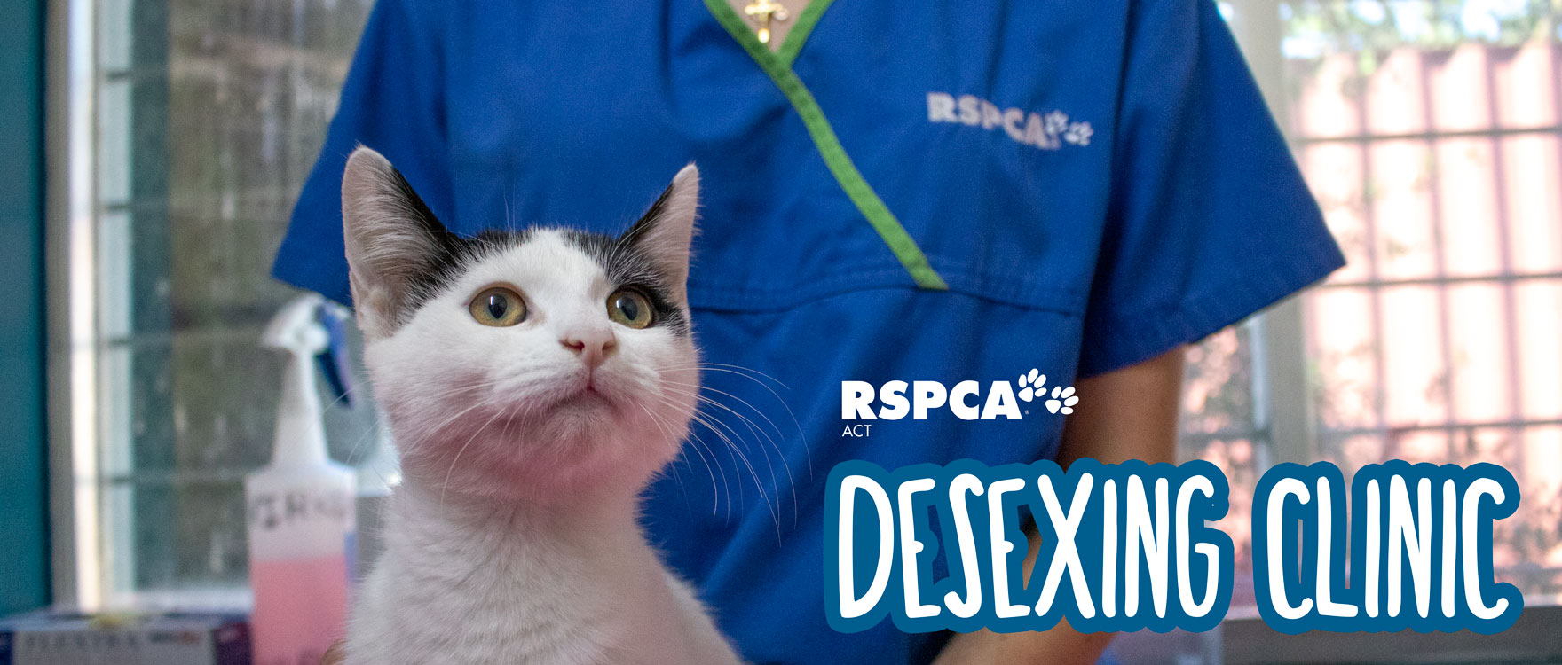 RSPCA ACT Desexing Clinic is now open